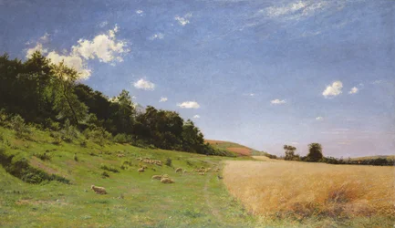 Okraj lesa na předměstí Eu, 1883